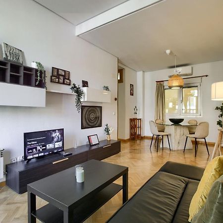 Charming Elegant Gran Via Appartement Madrid Buitenkant foto